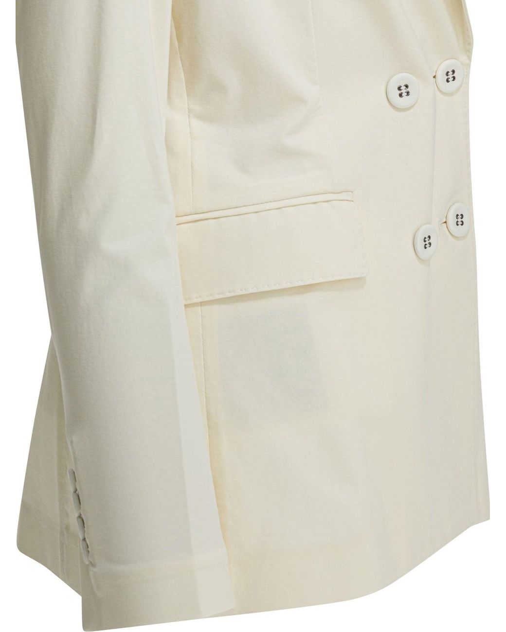 Circolo 1901 Natural Cotton Elastane Jacket