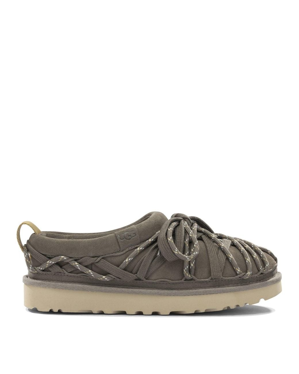 Ugg Gray Suede Rubber Loafers