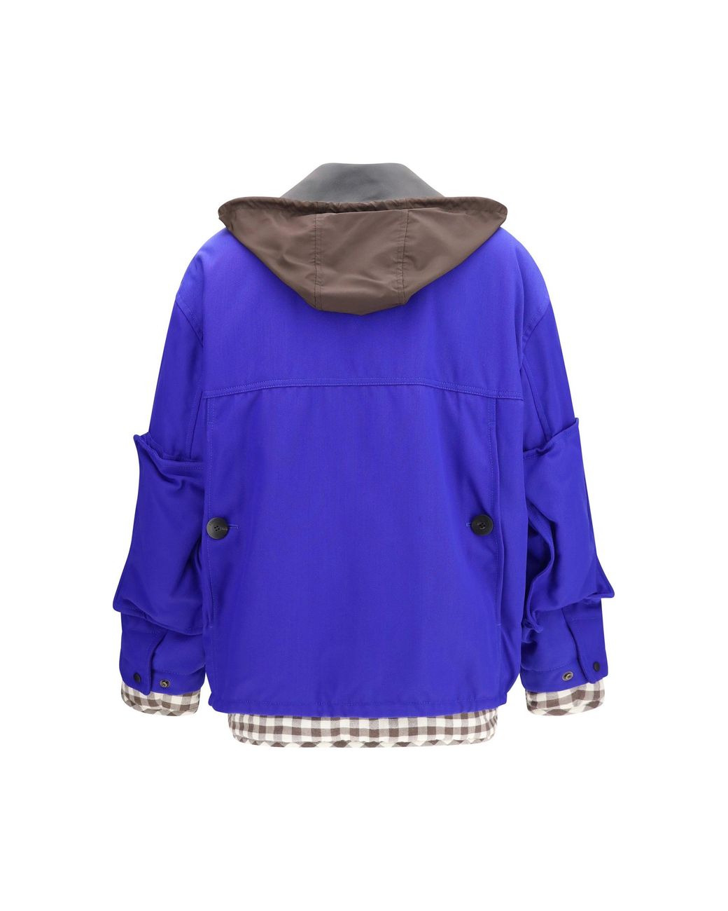 Loewe Blue Technical Fabric Jacket for men