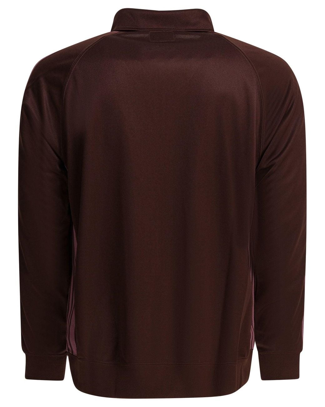 Needles Brown "Poly Smooth" Zippered Sweatshirt for men
