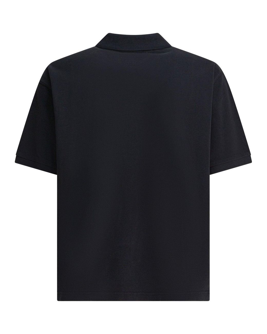 Stussy Black Classic Pique Polo for men