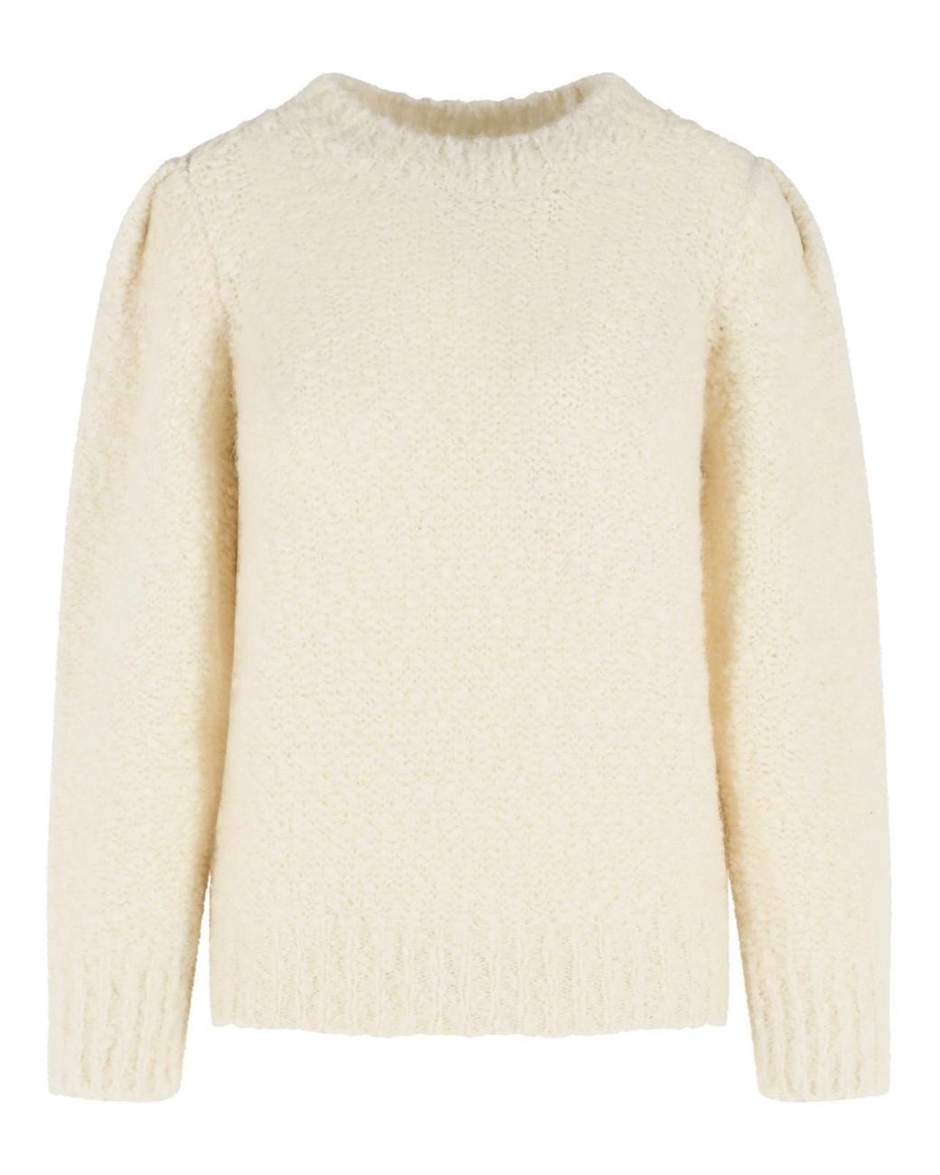 Isabel Marant Natural 'Emma' Ivory Virgin Wool Blend Sweater
