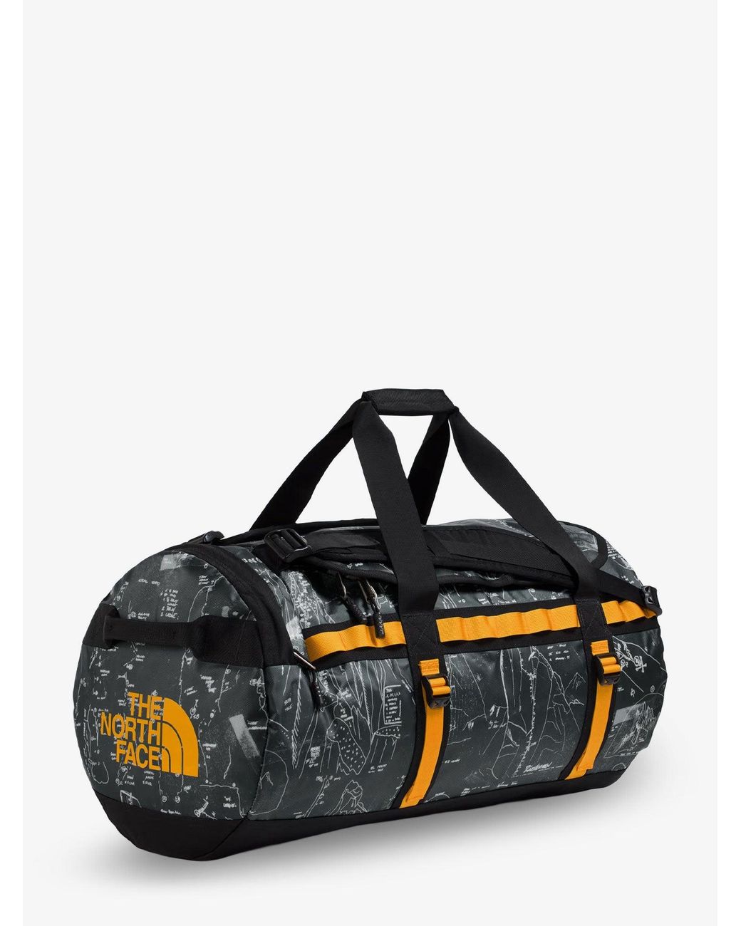 The North Face Black Recycled Pvc Base Camp Duffel Backpack for men