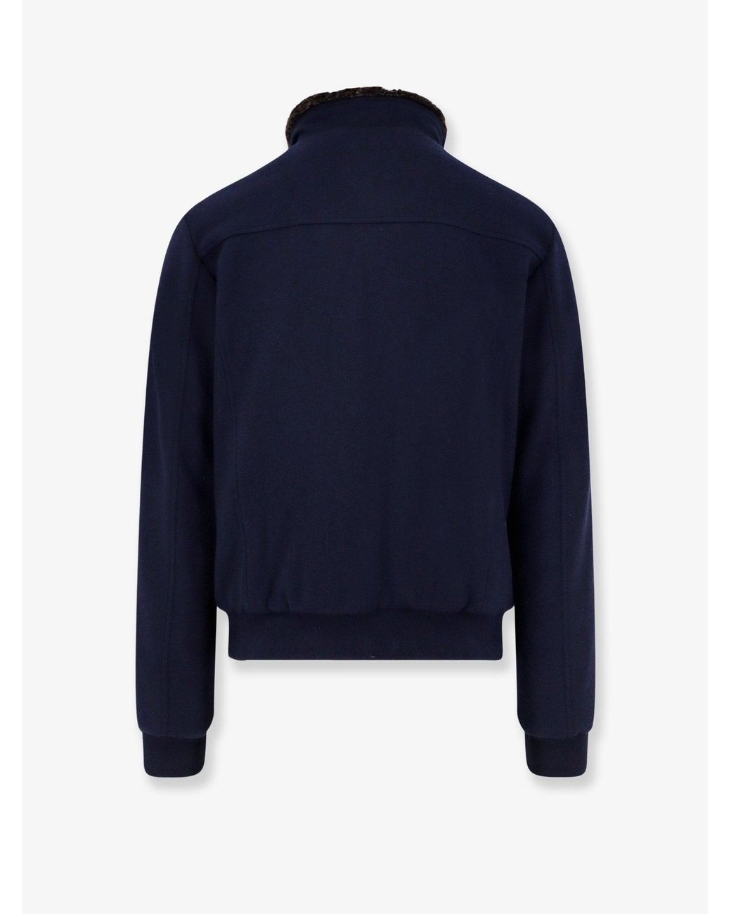 Moorer Blue Bellati-Mrw Wool Jacket for men