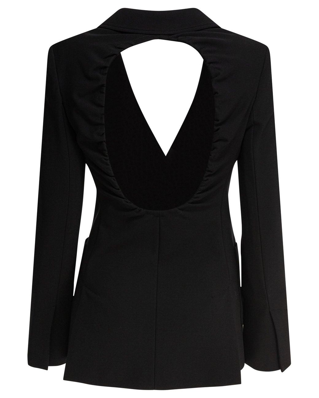 Max Mara Black Slim Jersey Blazer