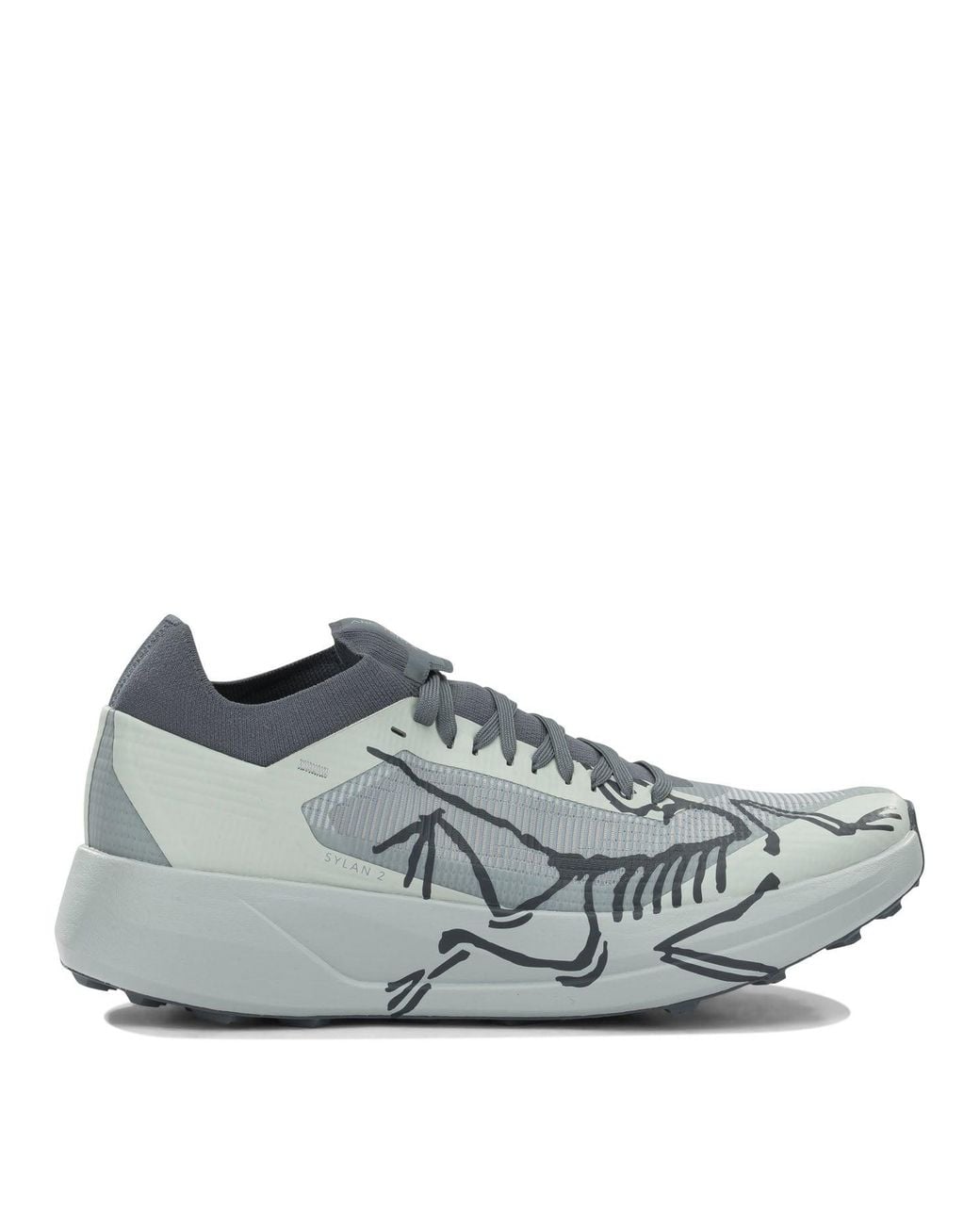 Arc'teryx Gray "Sylan 2" Low-Top Sneakers for men
