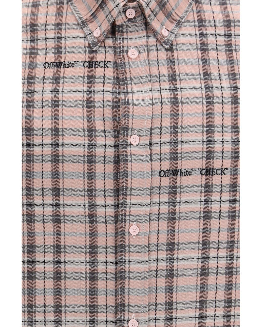 Off-White c/o Virgil Abloh Multicolor Flannel Shirt for men
