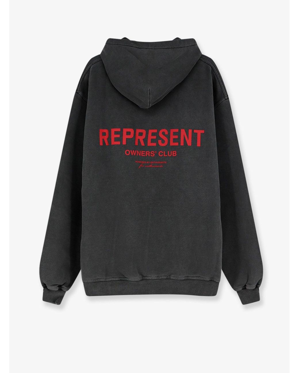 Represent Gray Owners Cotton Sweatshirt for men