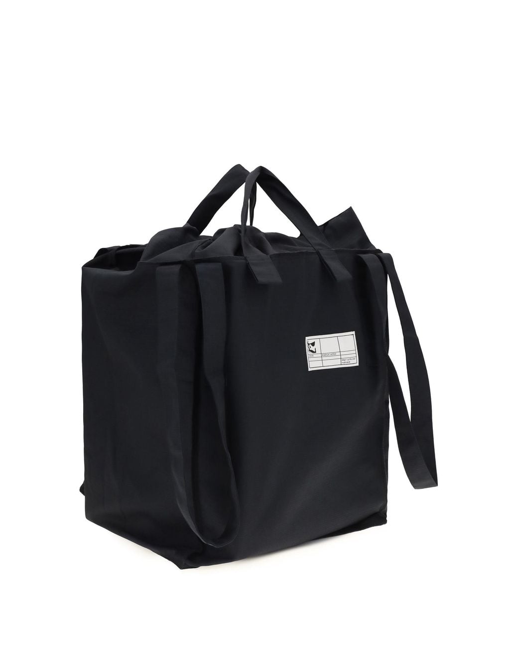 GR10K Black Replicated Tote Bag for men