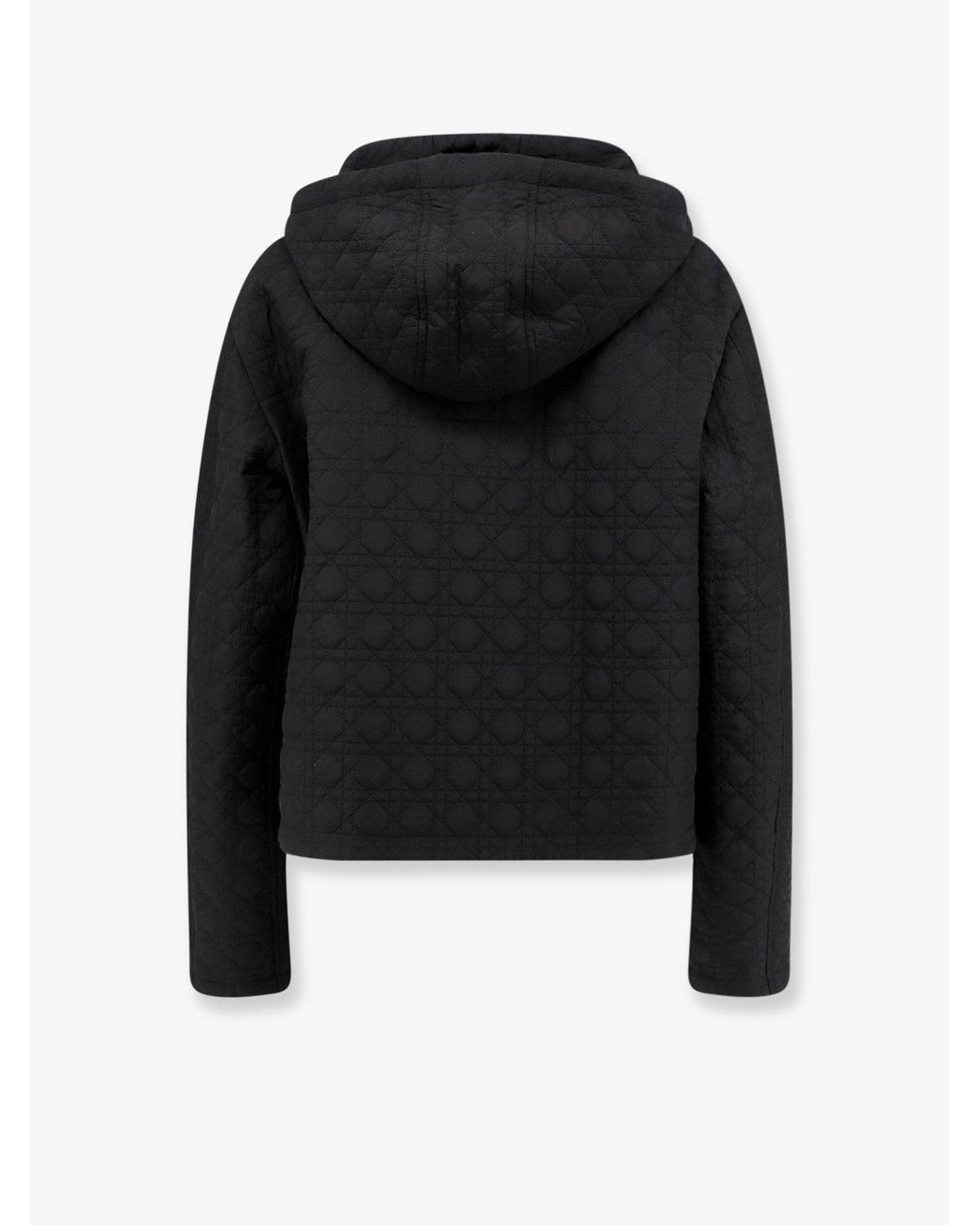Dior Black Dior Macrocannage Quilted Technical Taffeta' Jacket