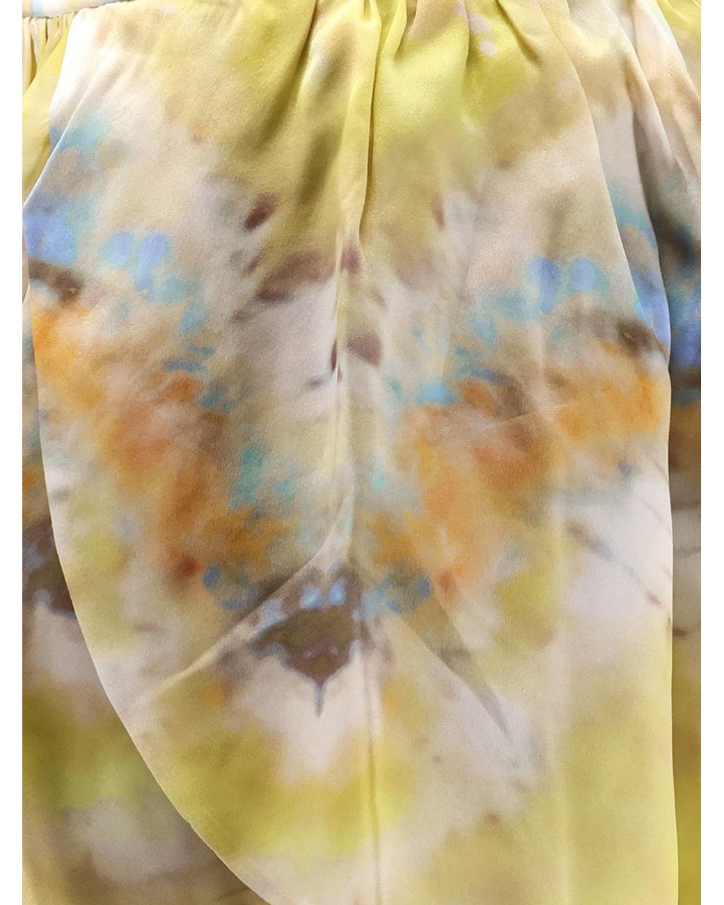 Zimmermann Metallic Micro Shorts Alchemy Silk