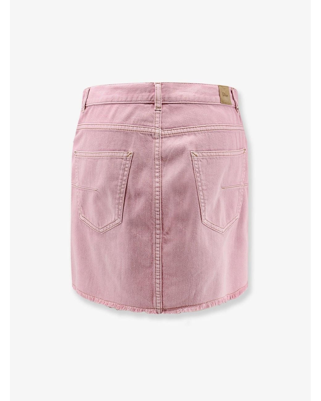 Dior Pink Dior Cotton Skirt