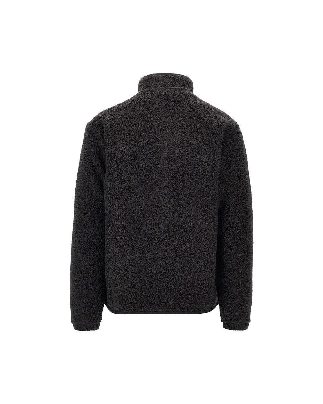 Patagonia Black Retro Patch Fleece Jacket for men