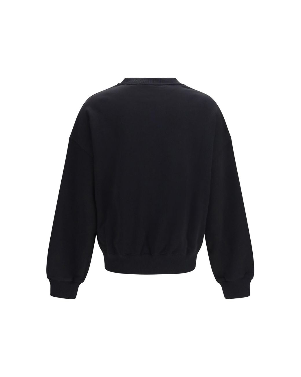 Palm Angels Blue Palm Hills Logo Crewneck Sweatshirt for men