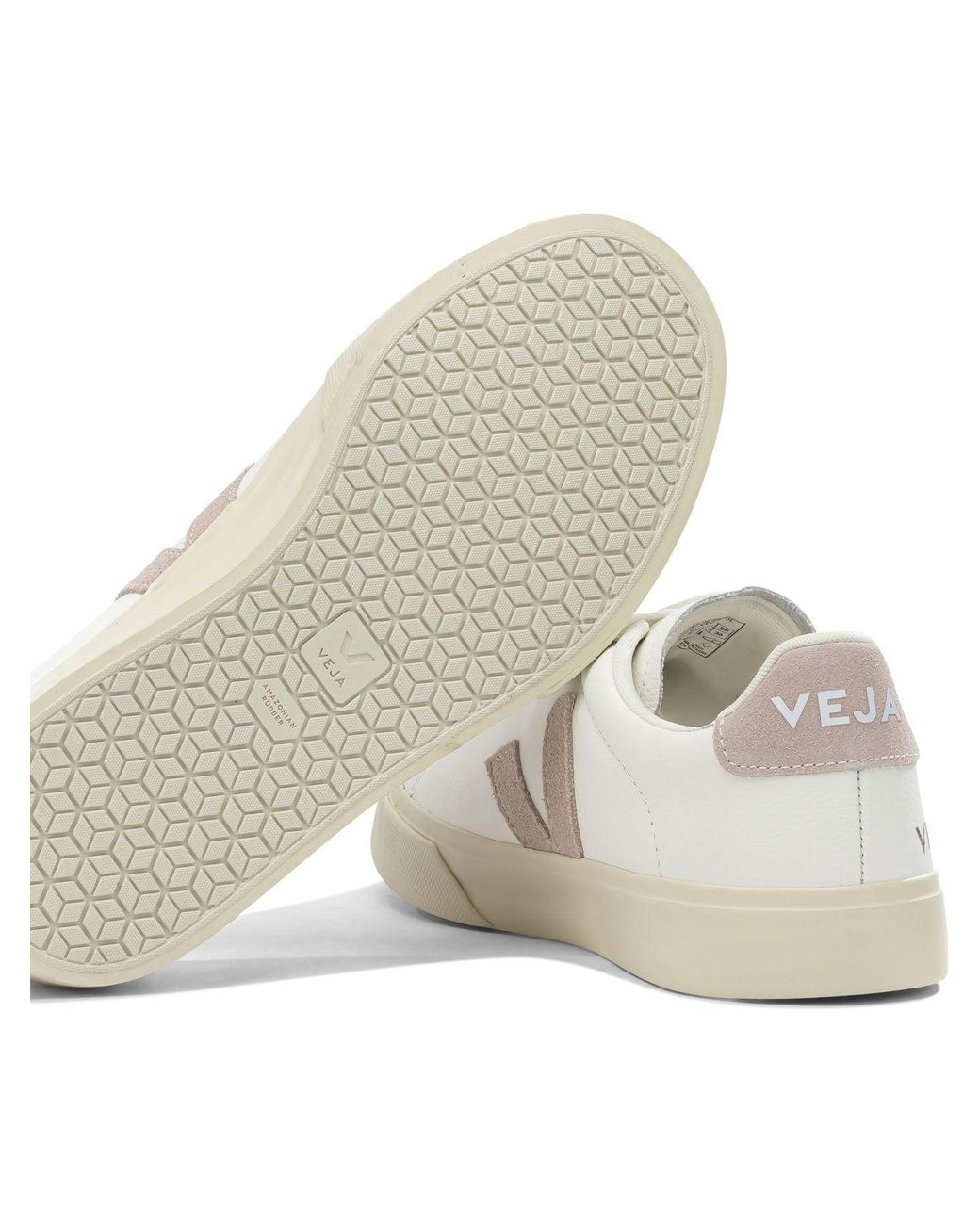 Veja White "Campo" Sneakers