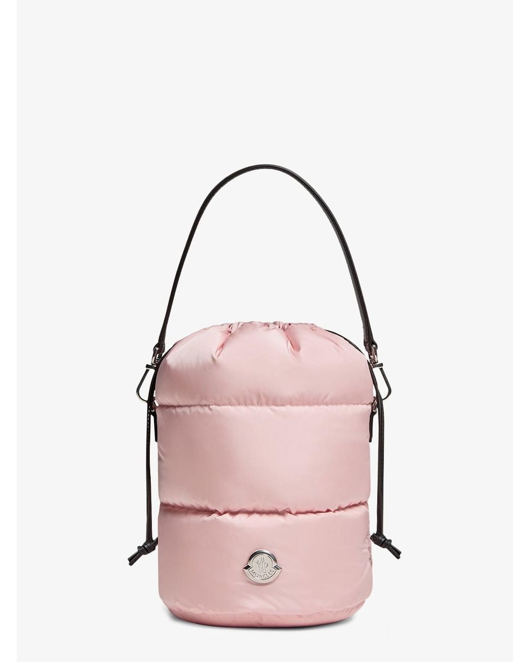 Moncler Pink Caradoc Nylon Bucket Bag