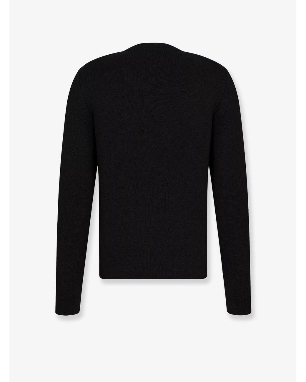 Dior Black Virgin Wool Sweater for men