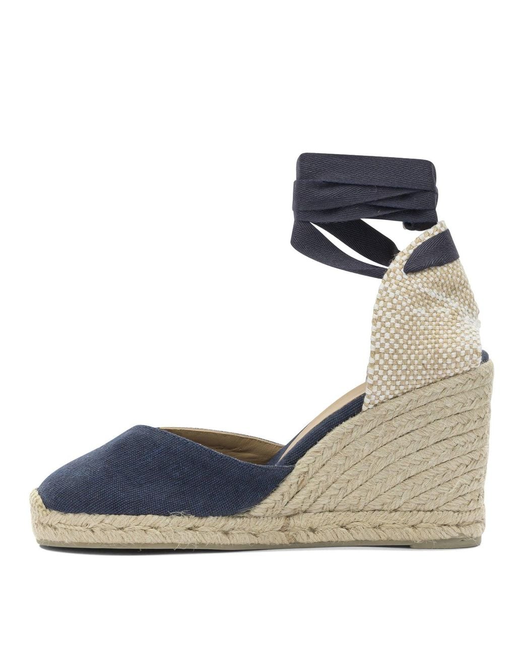Castaner Blue Castañer Chiara Organic Cotton Espadrilles