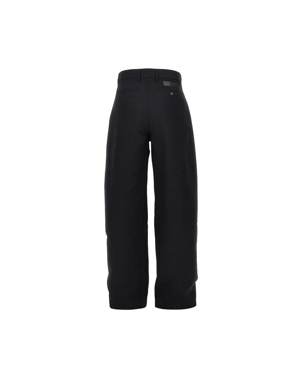 Givenchy Black Couture Seam Cotton Pants for men