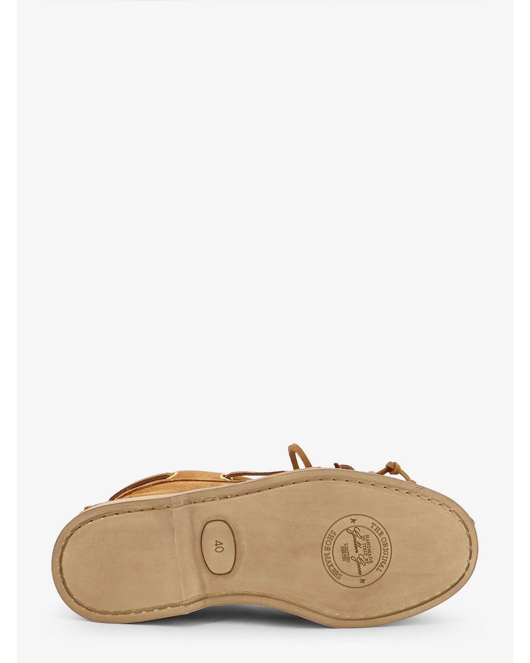 Golden Goose Deluxe Brand Brown Cruise Fringes Suede Loafers