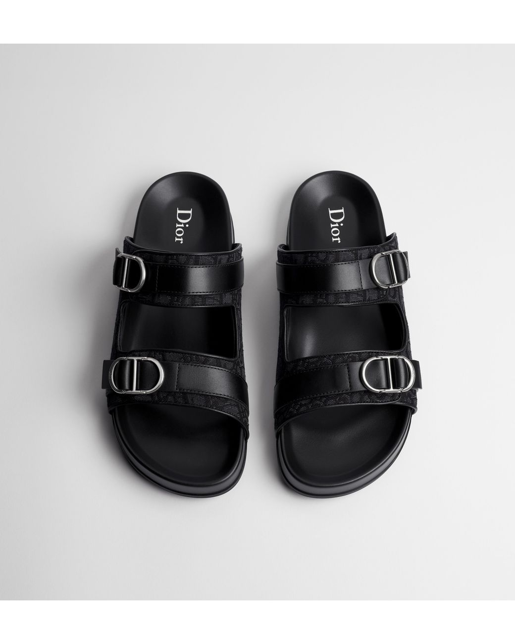 Dior Black Aqua Sandals for men