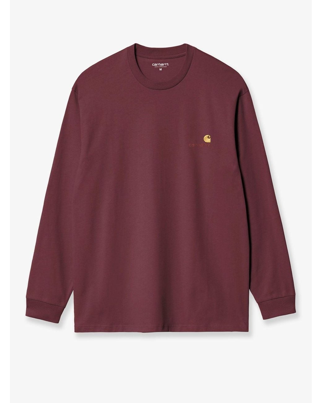 Carhartt Purple S American Script Organic Cotton T-Shirt for men