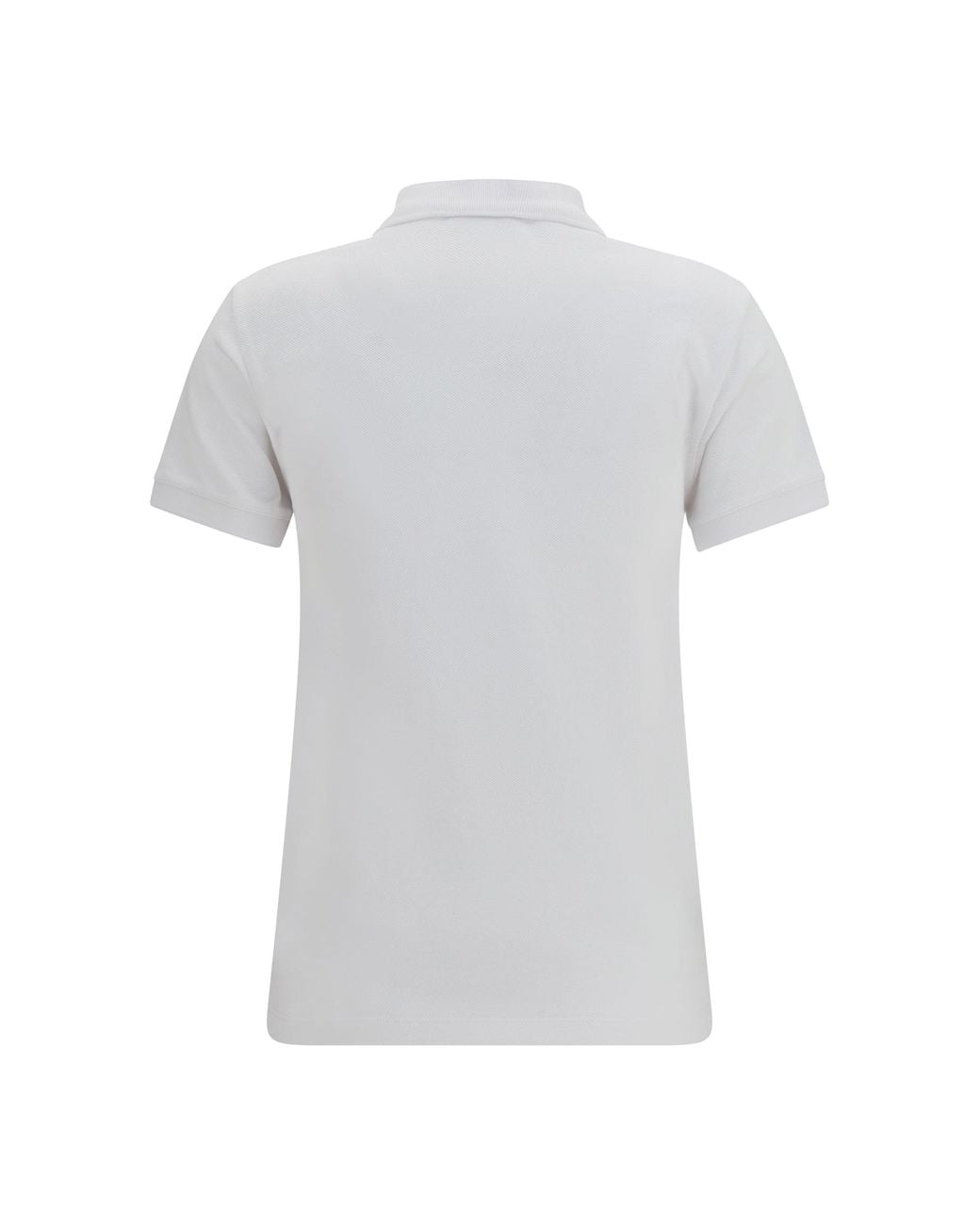 Maison Kitsuné White Baby Fox Cotton Piqué Polo