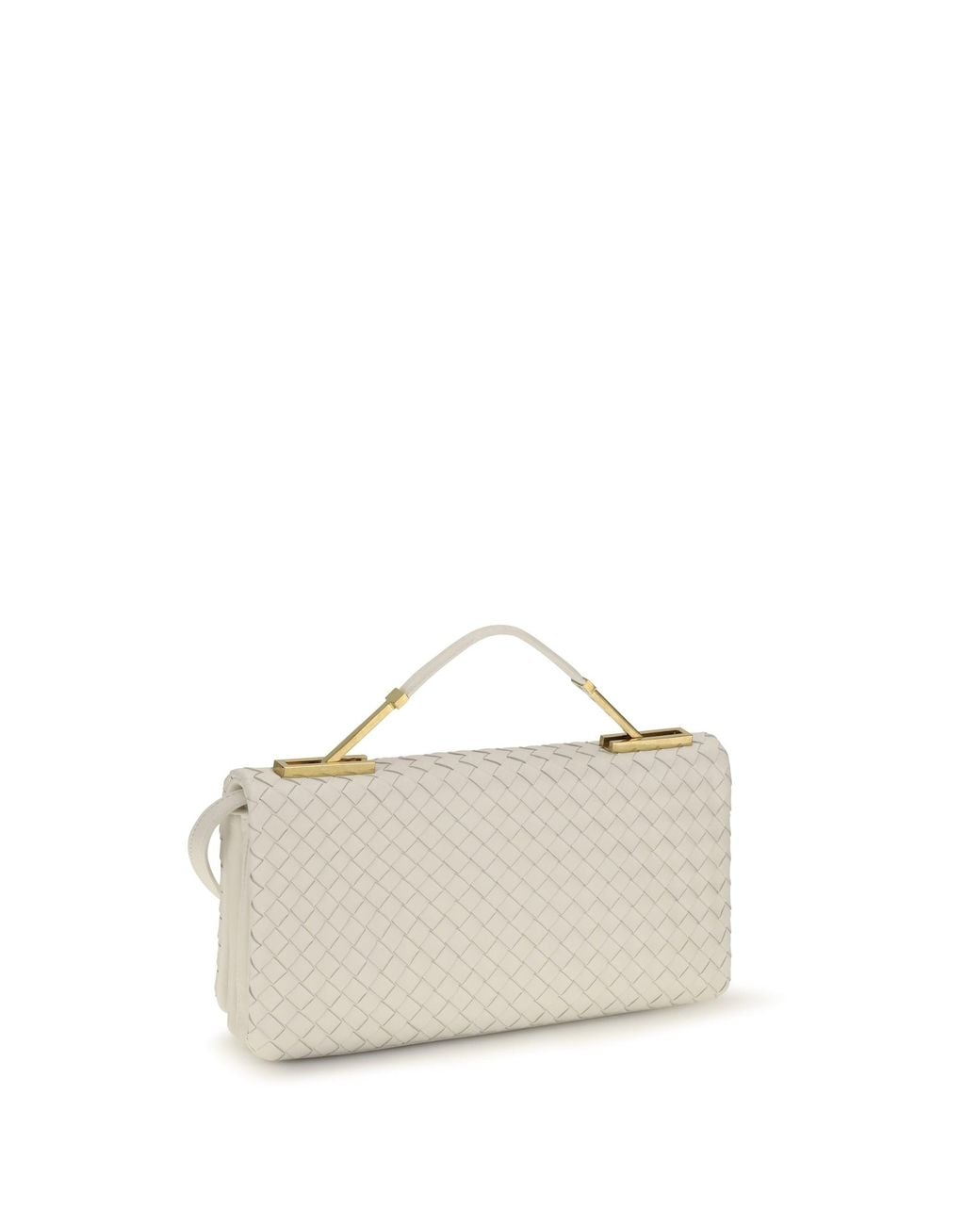 Bottega Veneta Natural The 70 Intrecciato Nappa Handbag