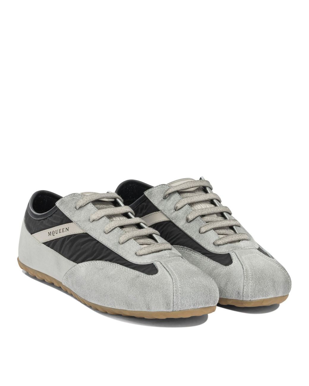 McQueen Gray Sneakers & Slip-On