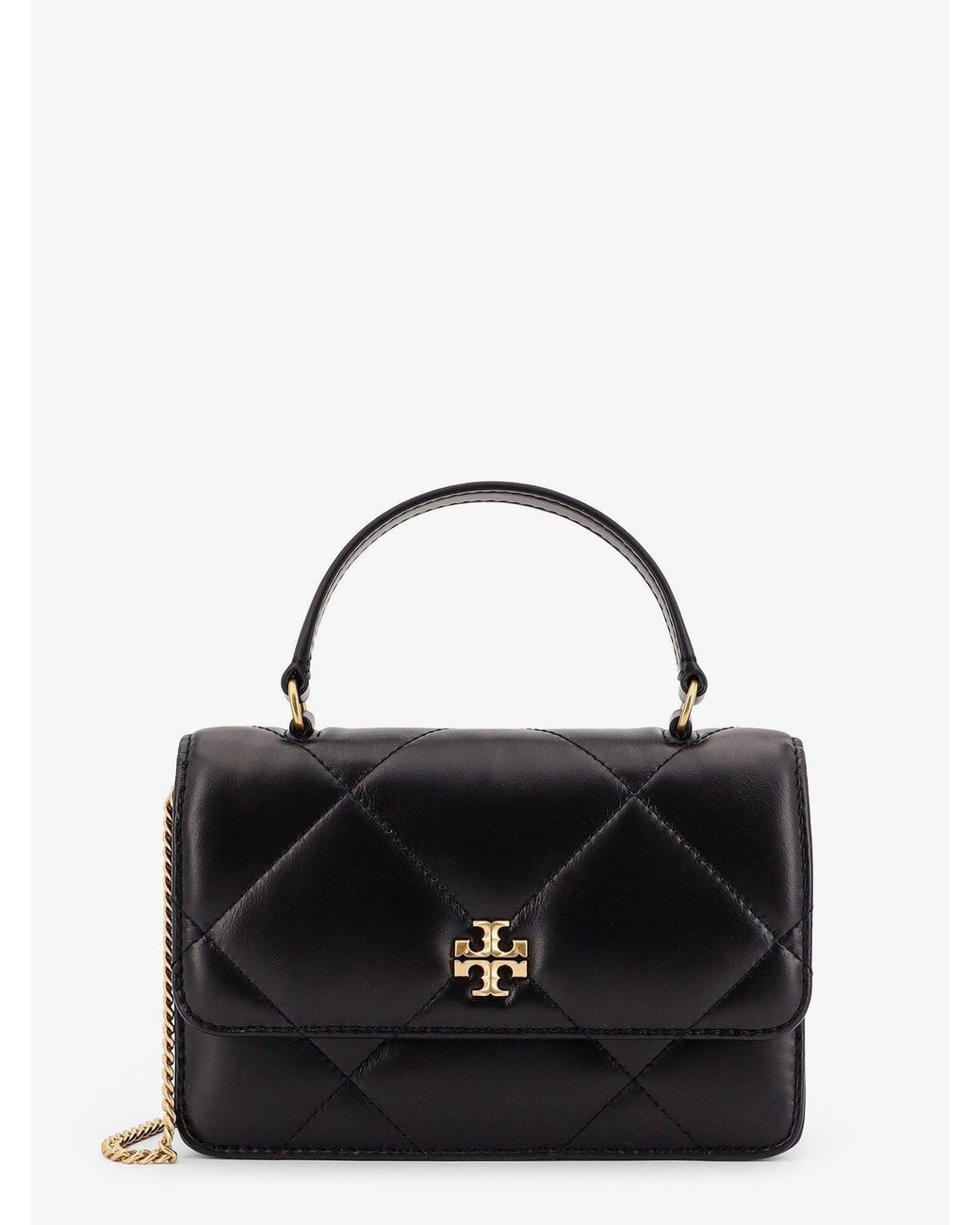 Tory Burch Black Kira Leather Crossbody Wallet