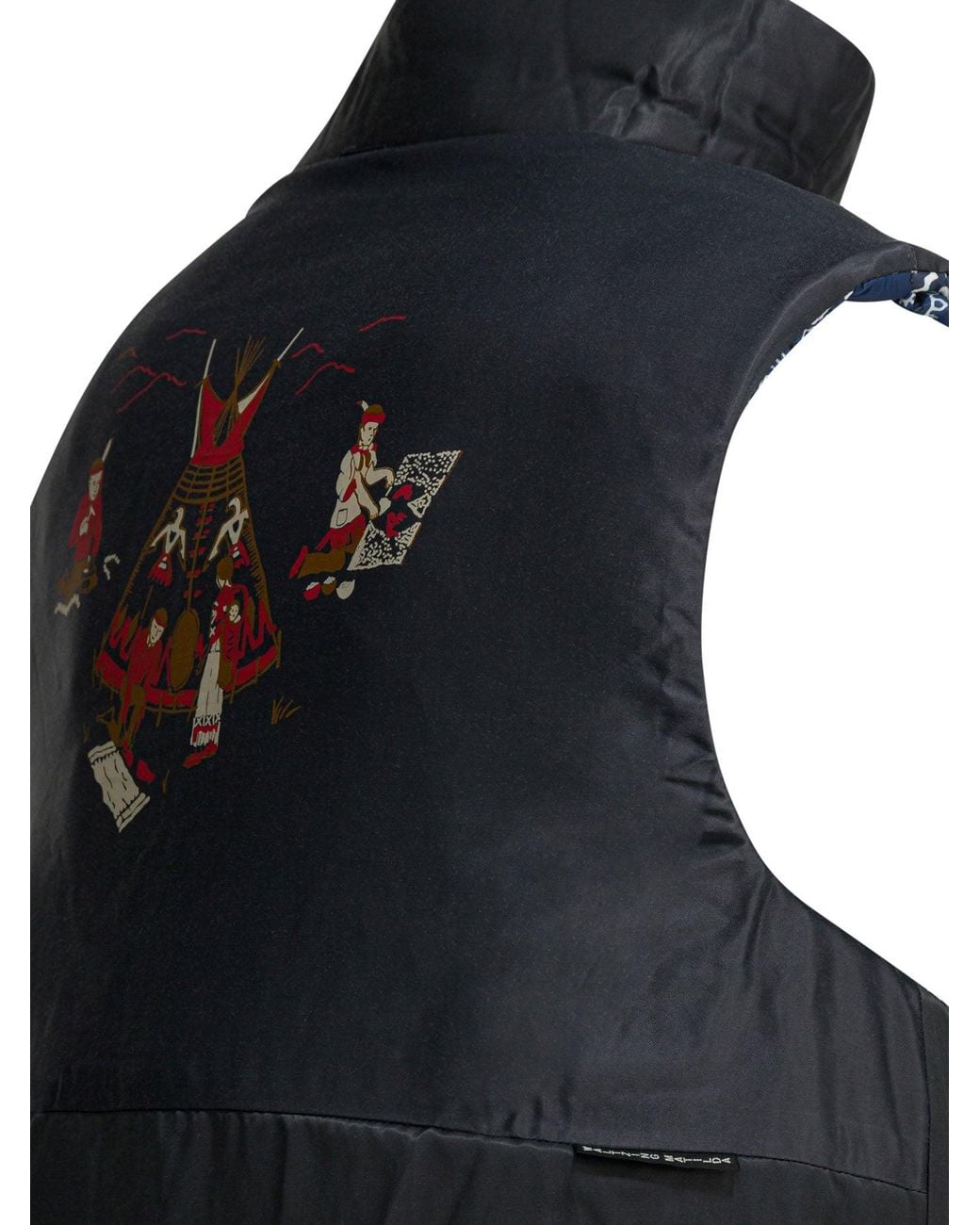 Kapital Blue Nylon Jacket Dark for men