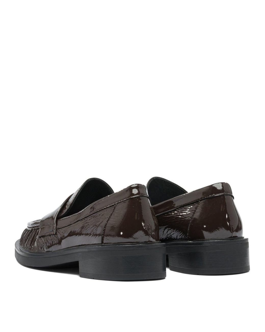 Strategia Black Loafers & Slippers