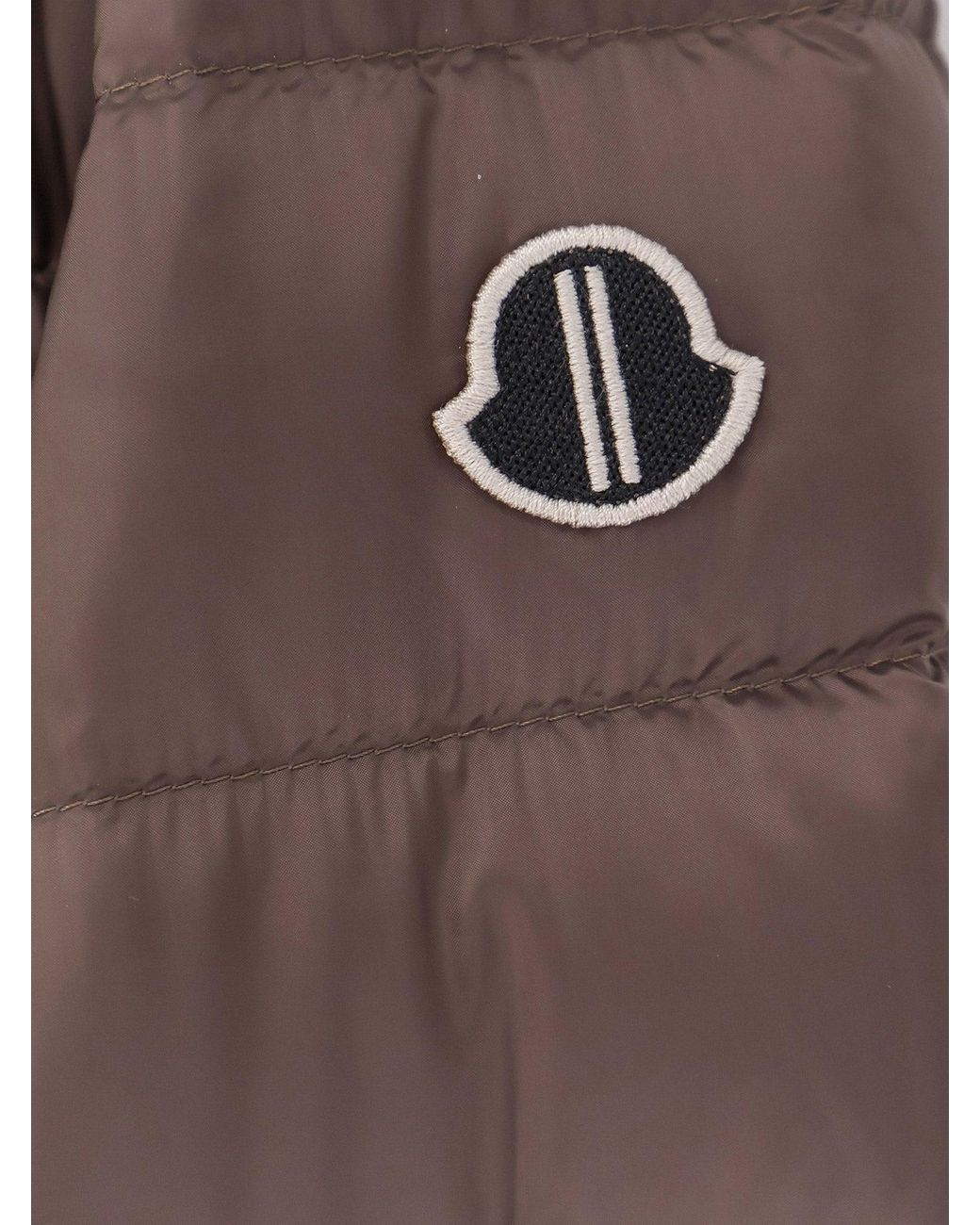 Moncler Brown Flight Parka Down Jacket for men