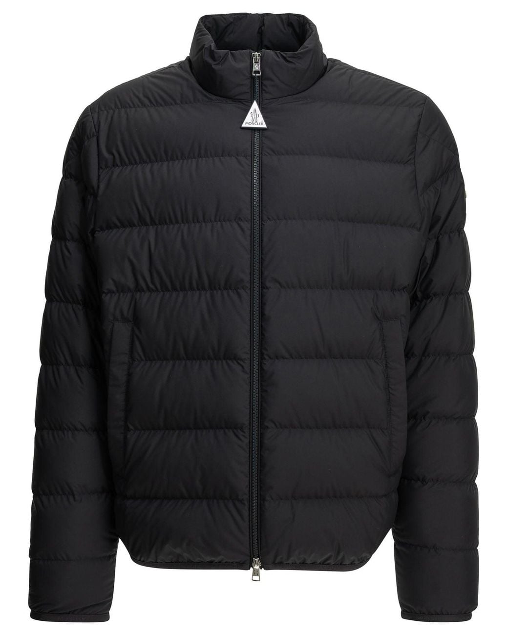 Moncler Black "Baudinet" Short Down Jacket for men