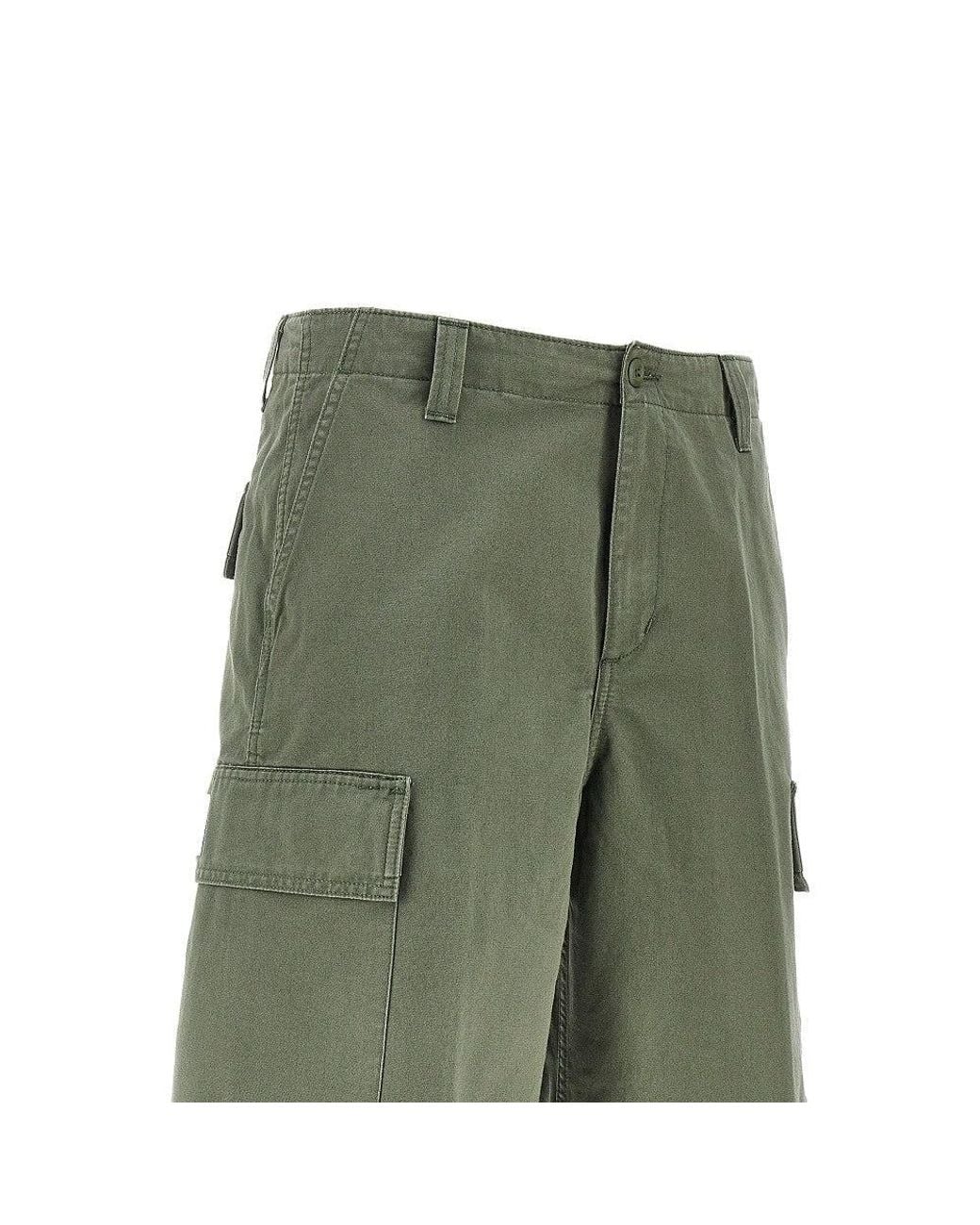 Carhartt Green 'Kade' Cargo Shorts for men