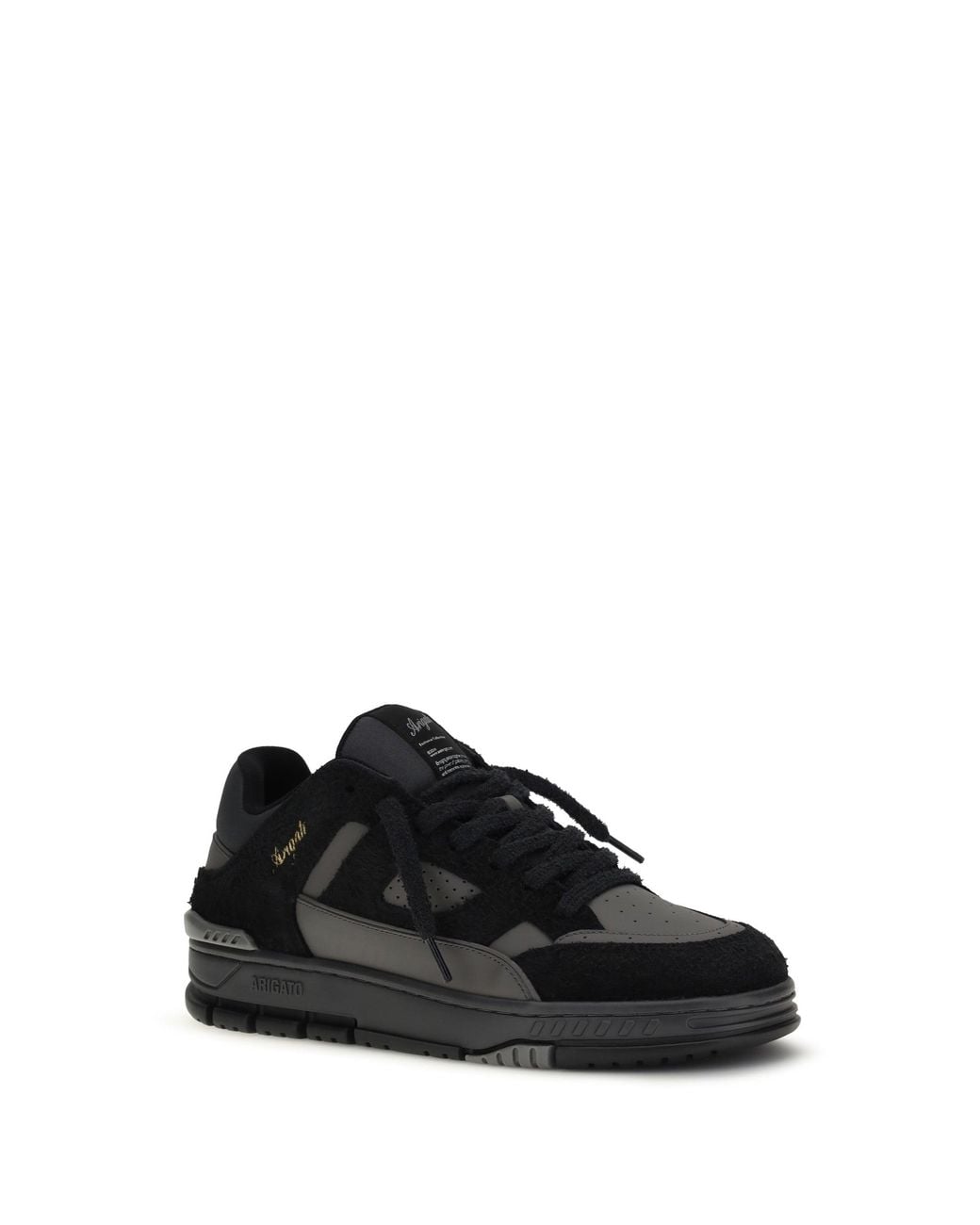 Axel Arigato Black Area Lo Fluffy Sneaker for men