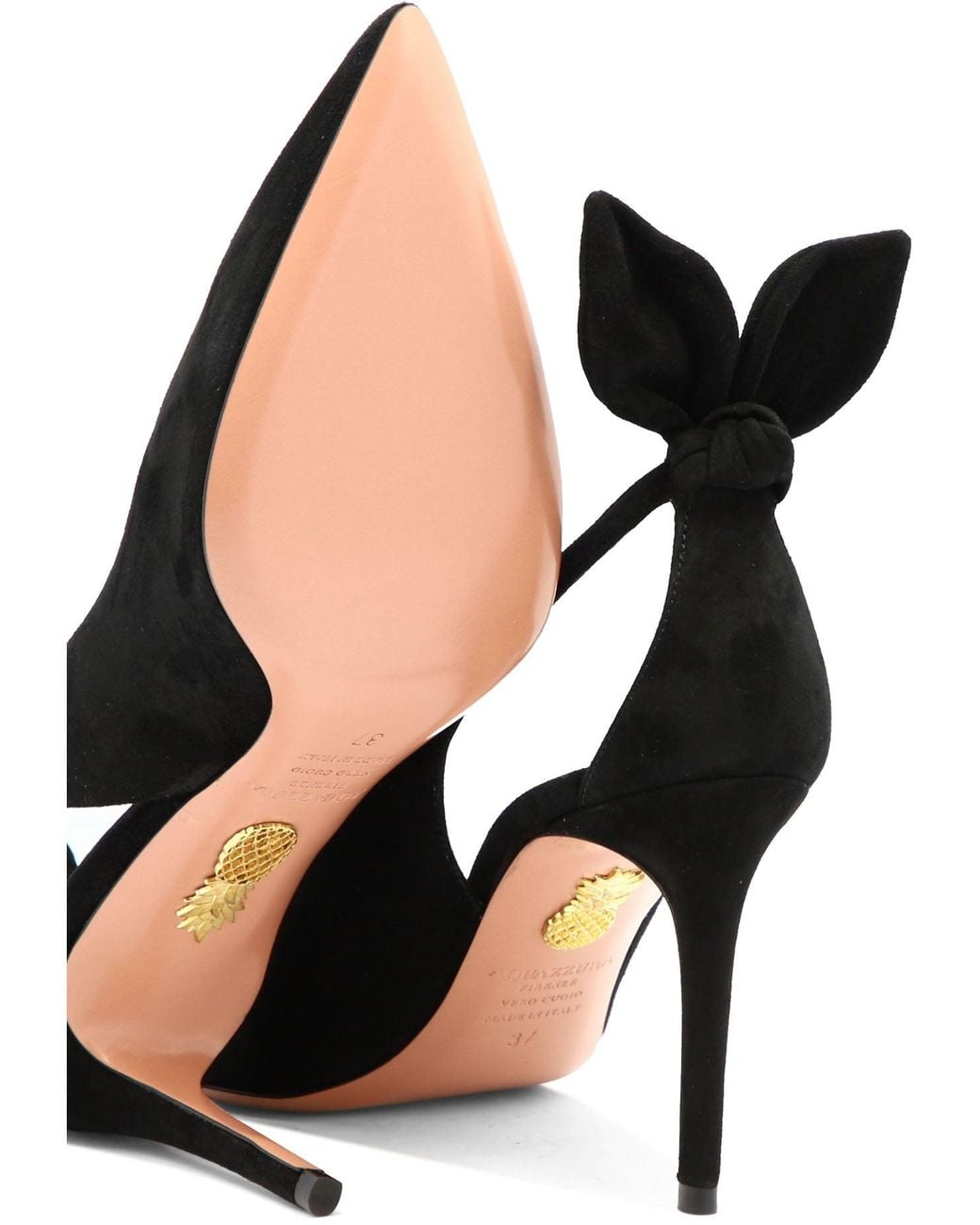 Aquazzura Black Heels