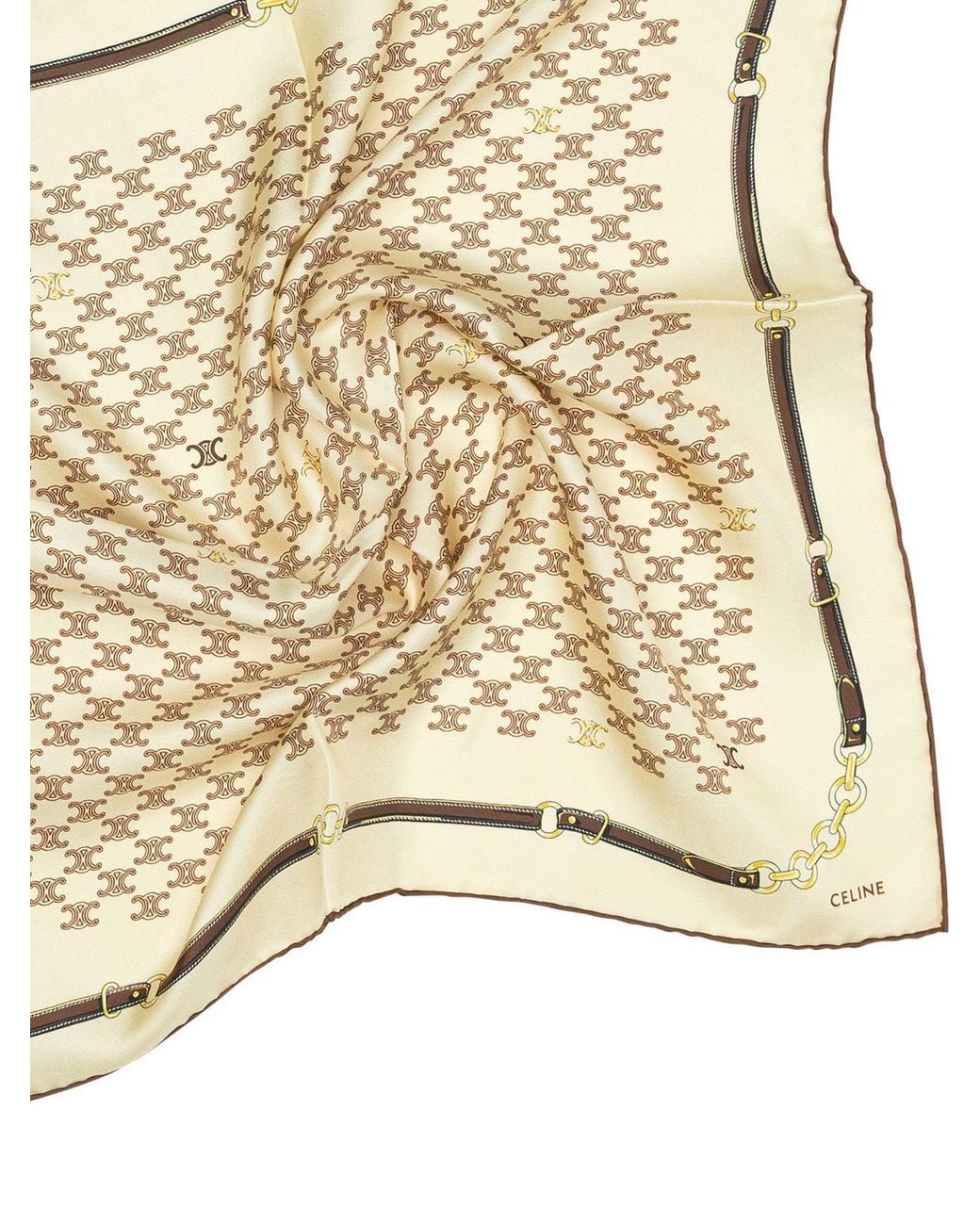 Céline Natural Scarves & Silk Scarves