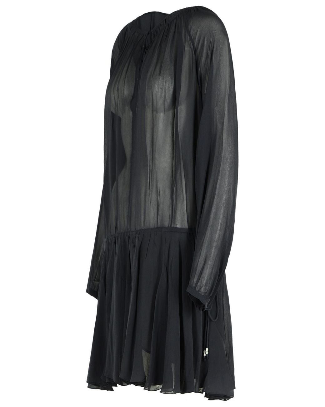 Isabel Marant Black 'Bess' Viscose Dress