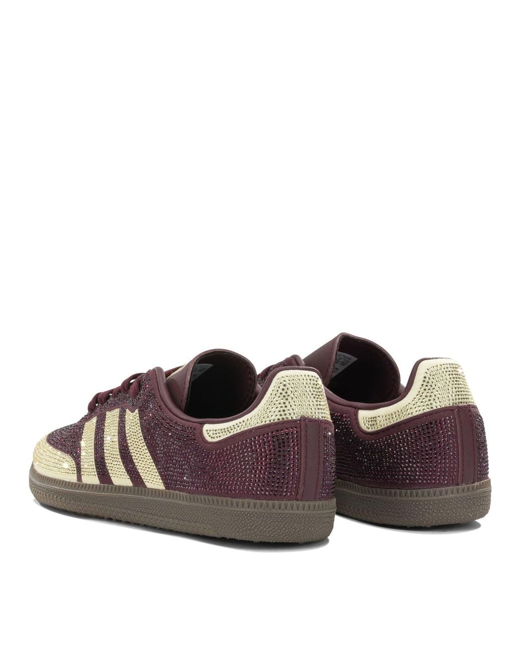 Adidas Originals Brown "Samba Og" Low-Top Sneakers