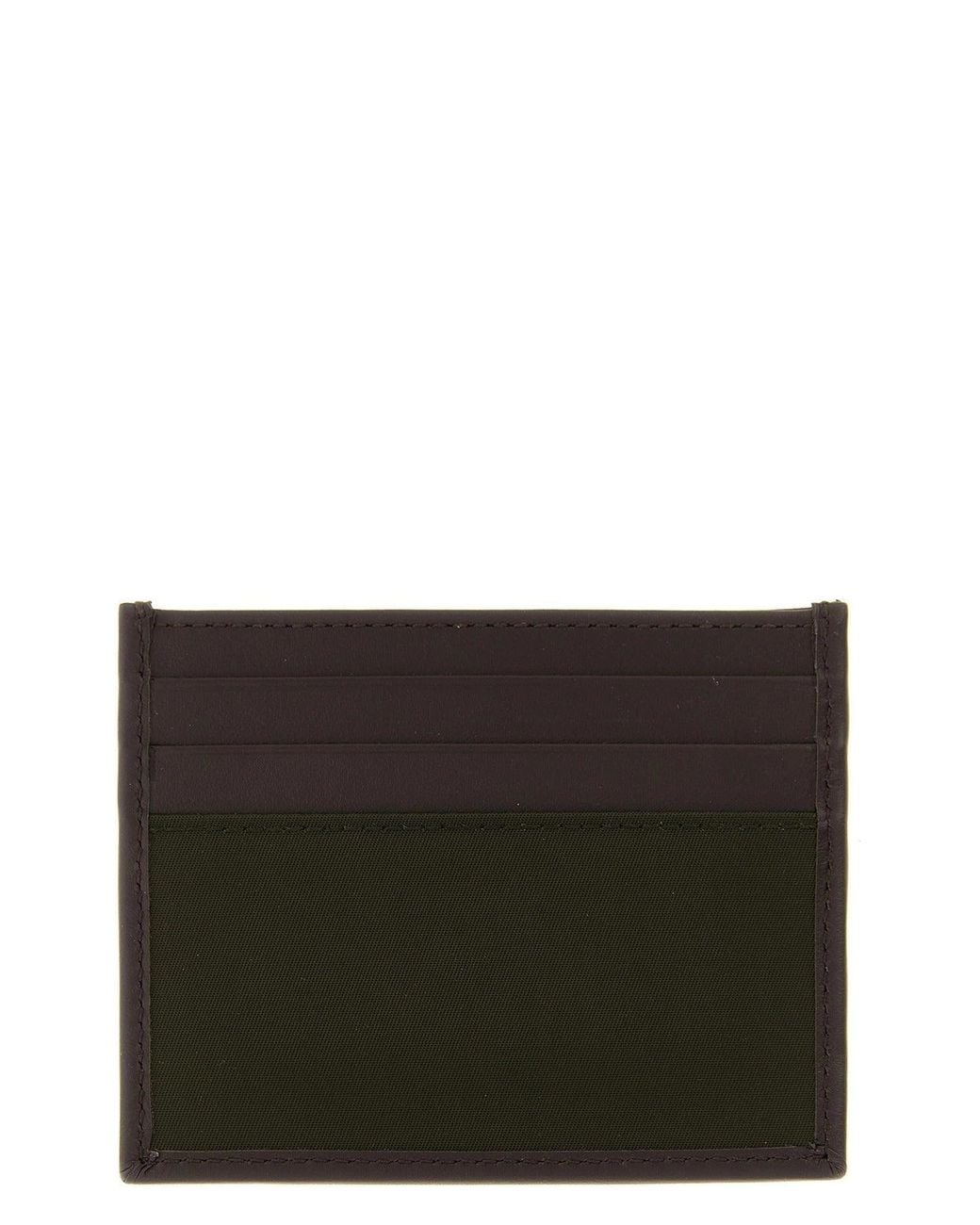 Prada Black Re-Nylon Card Holder for men