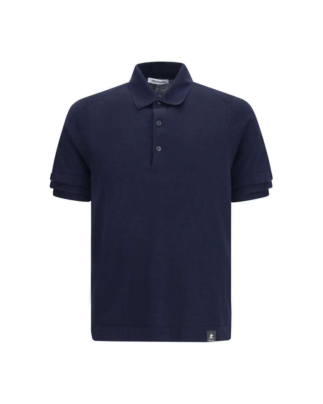 Premiata Blue Polo Shirt Cotton for men