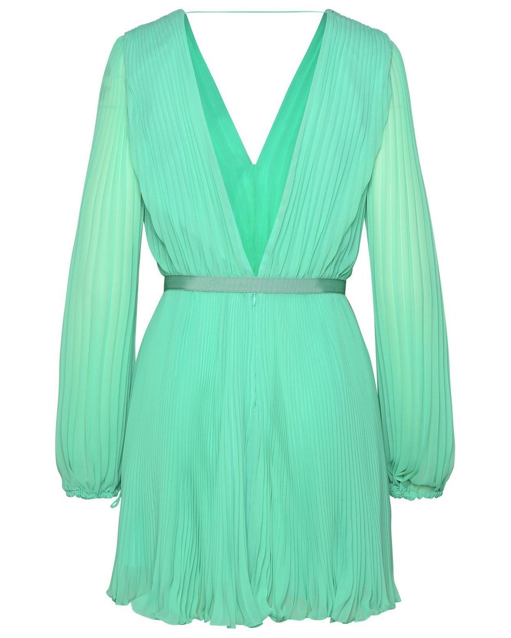Max Mara Green Visita' Polyester Dress