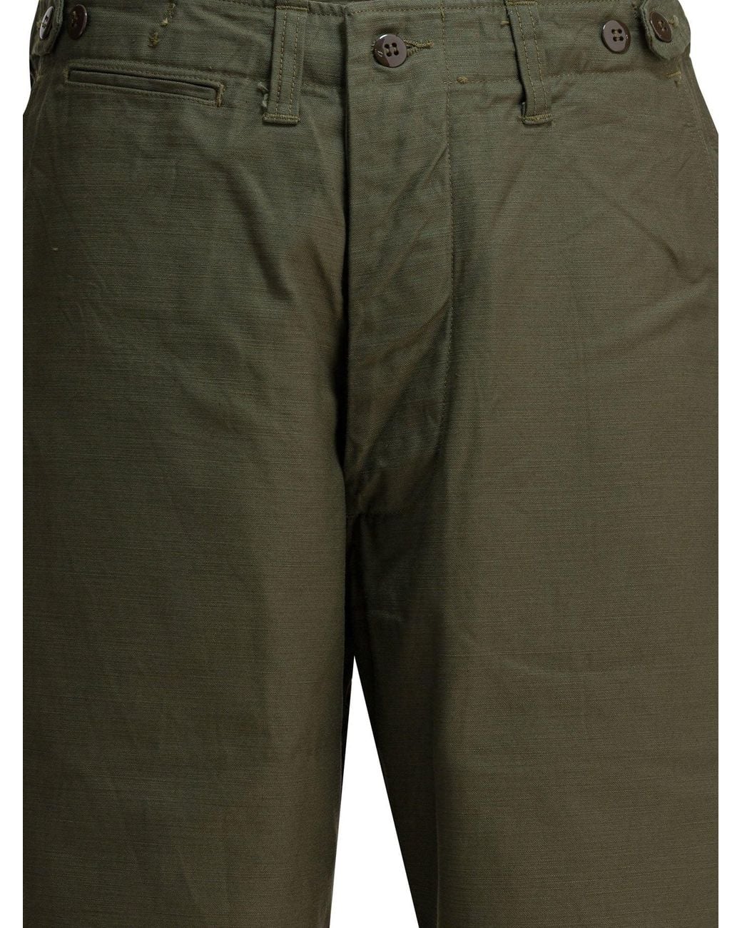 Buzz Rickson's Green M-43 Trousers for men
