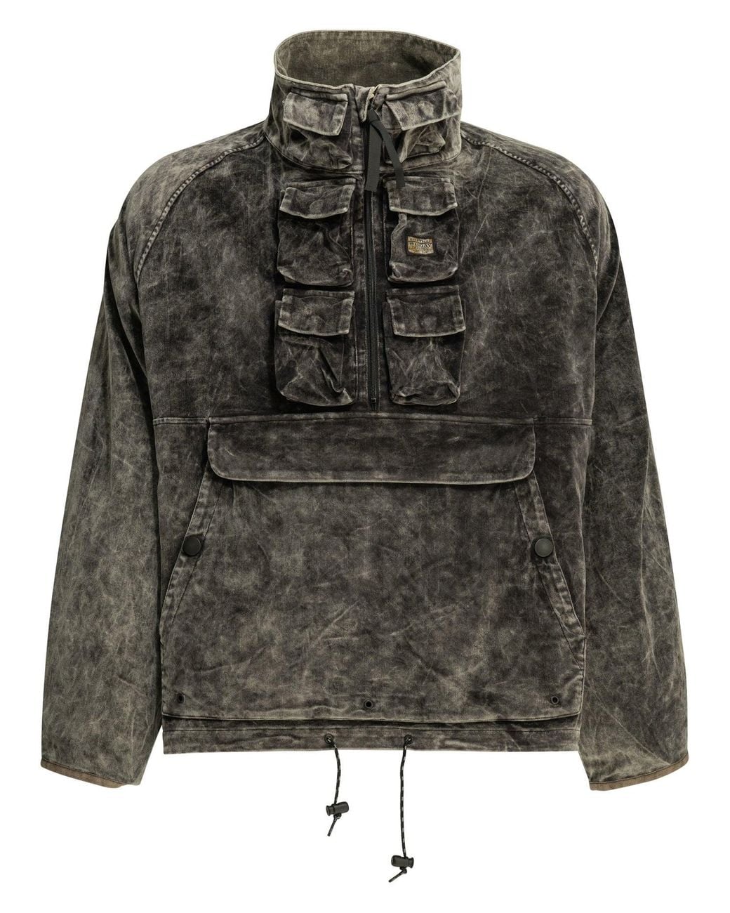Kapital Black Velveteen Nickle 6 Jacket for men