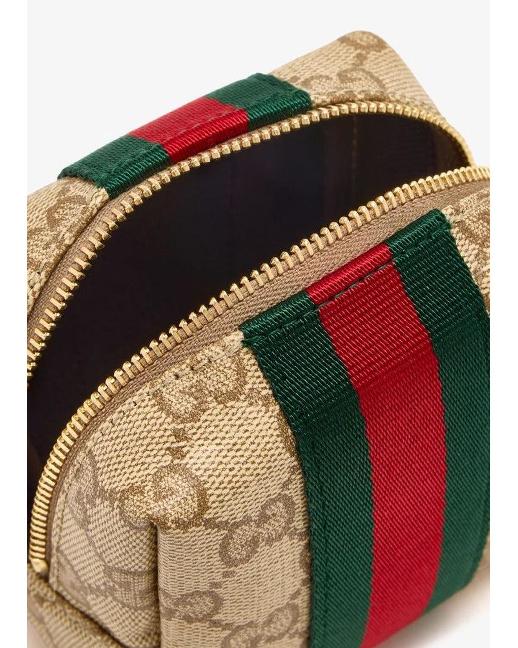Gucci Natural Mini Gg Cosmetic Case