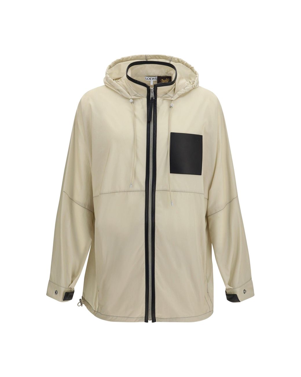 Loewe White Hooded Technical Fabric Jacket X Paula's Ibiza for men