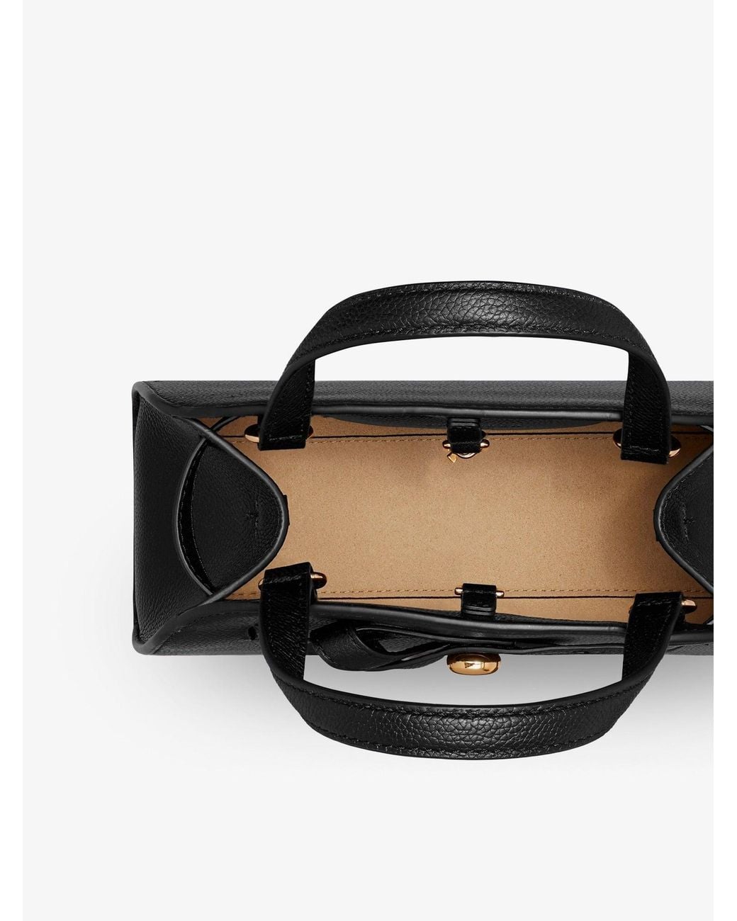 Tory Burch Black Romy Small Leather Satchel Bag