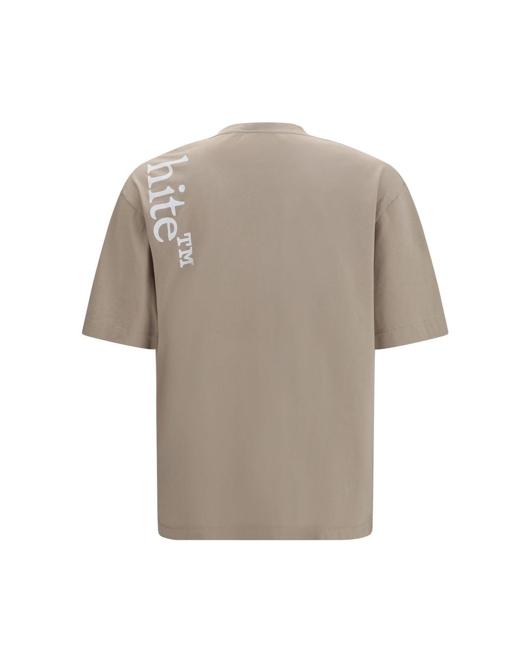 Off-White c/o Virgil Abloh Gray Vertical Bookish Skate T-Shirt for men