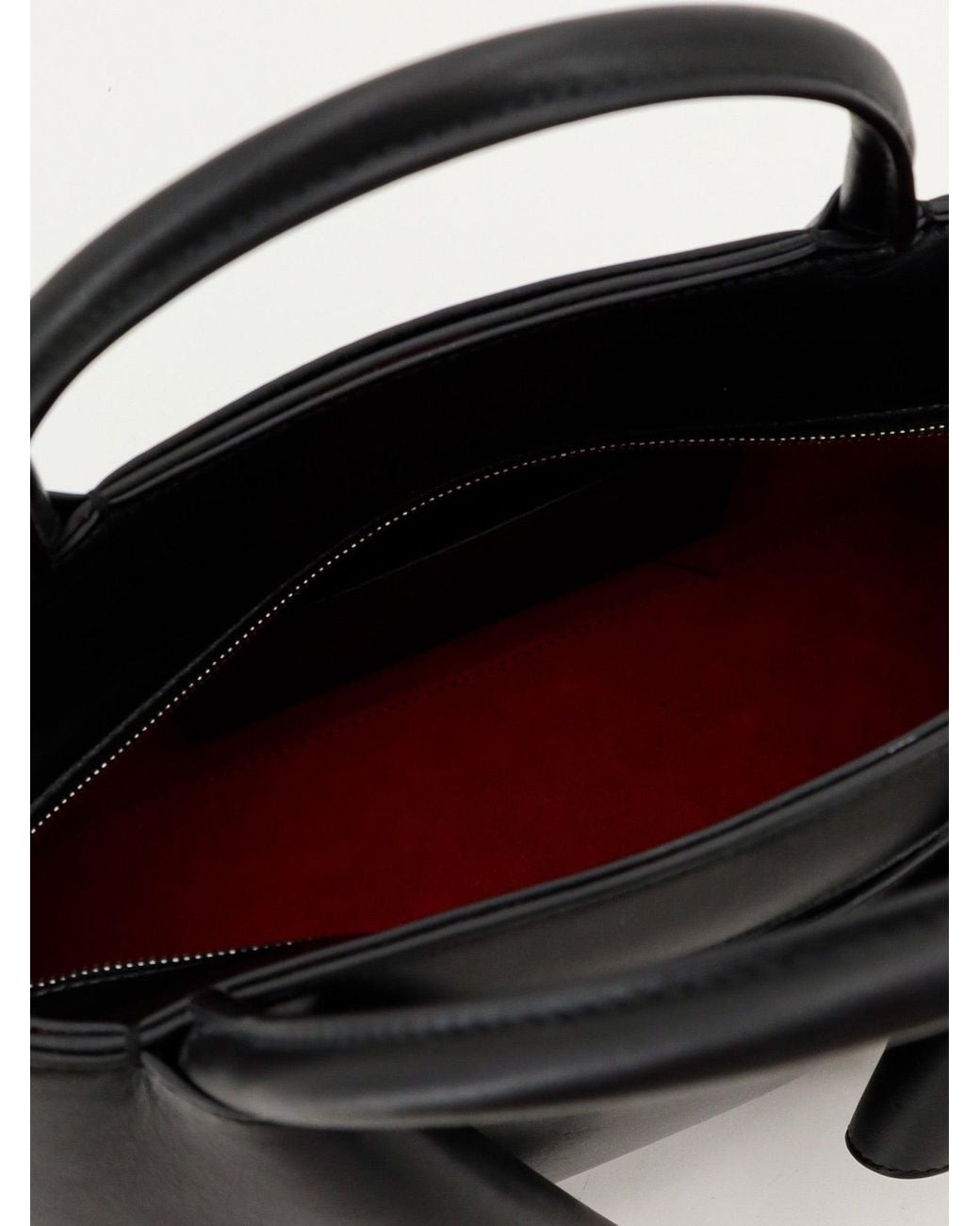 Totême  Black Mercer Small Leather Handbag